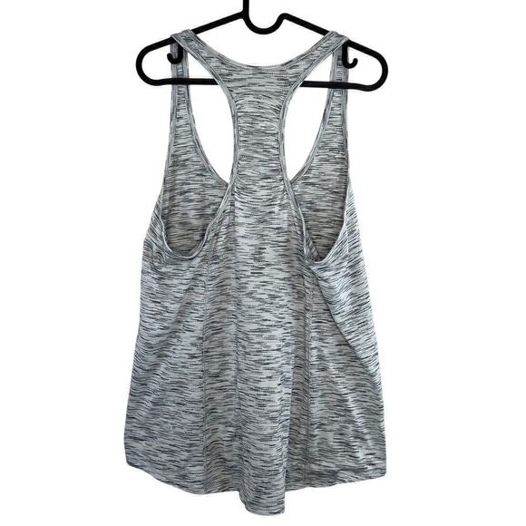 Lululemon Our Sport Athletic Tank Tiger Space Dye Black White Size 12 - Picture 3 of 7